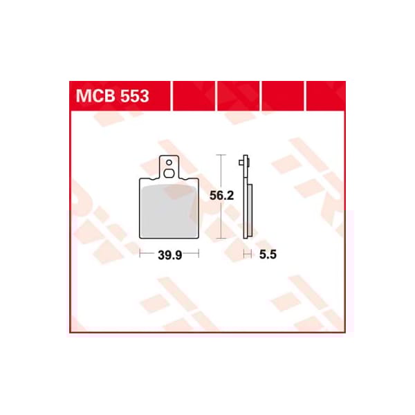 TRW Remblokken MCB553 Allround organisch