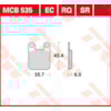 TRW Plaquettes de frein MCB535 Allround organique