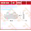 TRW Plaquettes de frein MCB534 Allround organique