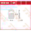 TRW Brake pads MCB564 Allround organic