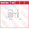 TRW Plaquettes de frein MCB564SR Sinter road