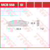 TRW Plaquettes de frein MCB558SI Sinter offroad