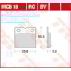 TRW Brake pads MCB19 Allround organic