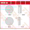 TRW Brake pads MCB32 Allround organic