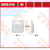 TRW Brake pads MCB510 Allround organic