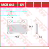TRW Plaquettes de frein MCB642SV Sinter street