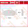 TRW Plaquettes de frein MCB640SV Sinter street