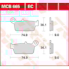 TRW Plaquettes de frein MCB665 Allround organique