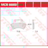 TRW Brake pads MCB668SI Sinter offroad