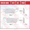 TRW Brake pads MCB669RSI Sinter competitive offroad