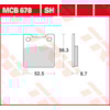 TRW Brake pads MCB678SH Sinter street