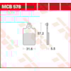 TRW Plaquettes de frein MCB578 Allround organique