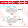 TRW Plaquettes de frein MCB582RSI Sinter compétition offroad