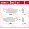 TRW Plaquettes de frein MCB574 Allround organique