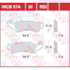 TRW Plaquettes de frein MCB574RSI Sinter compétition offroad