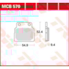 TRW Brake pads MCB570 Allround organic