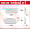 TRW Plaquettes de frein MCB598 Allround organique