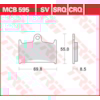 TRW Plaquettes de frein MCB595SRQ
