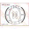 TRW Brake shoes MCS963