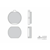 BREMBO Plaquettes de frein moto Route Organique 07KA0122