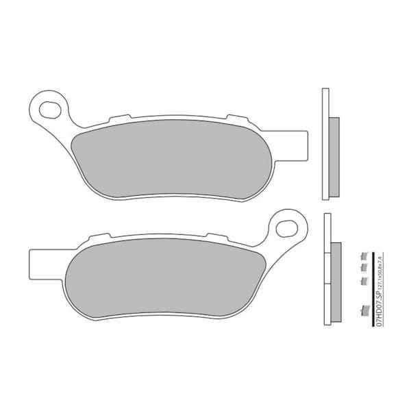 BREMBO Brake Pads Road Sintered 07HD07SP