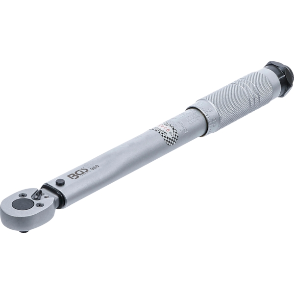 BGS TECHNIC Clé dynamométrique 1/4" (6,3mm) 5-25Nm