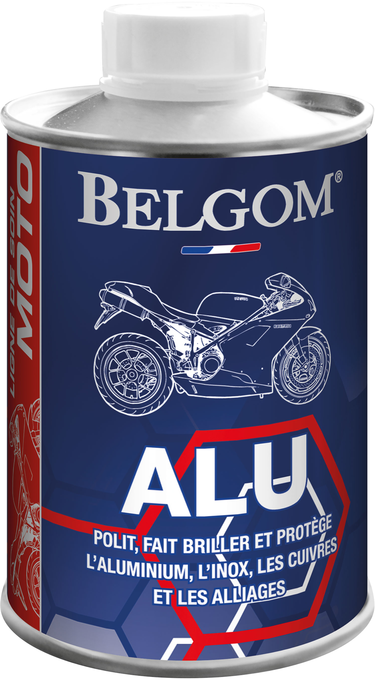 Wax and paint restoring BELGOM Aluminium polish 250ml