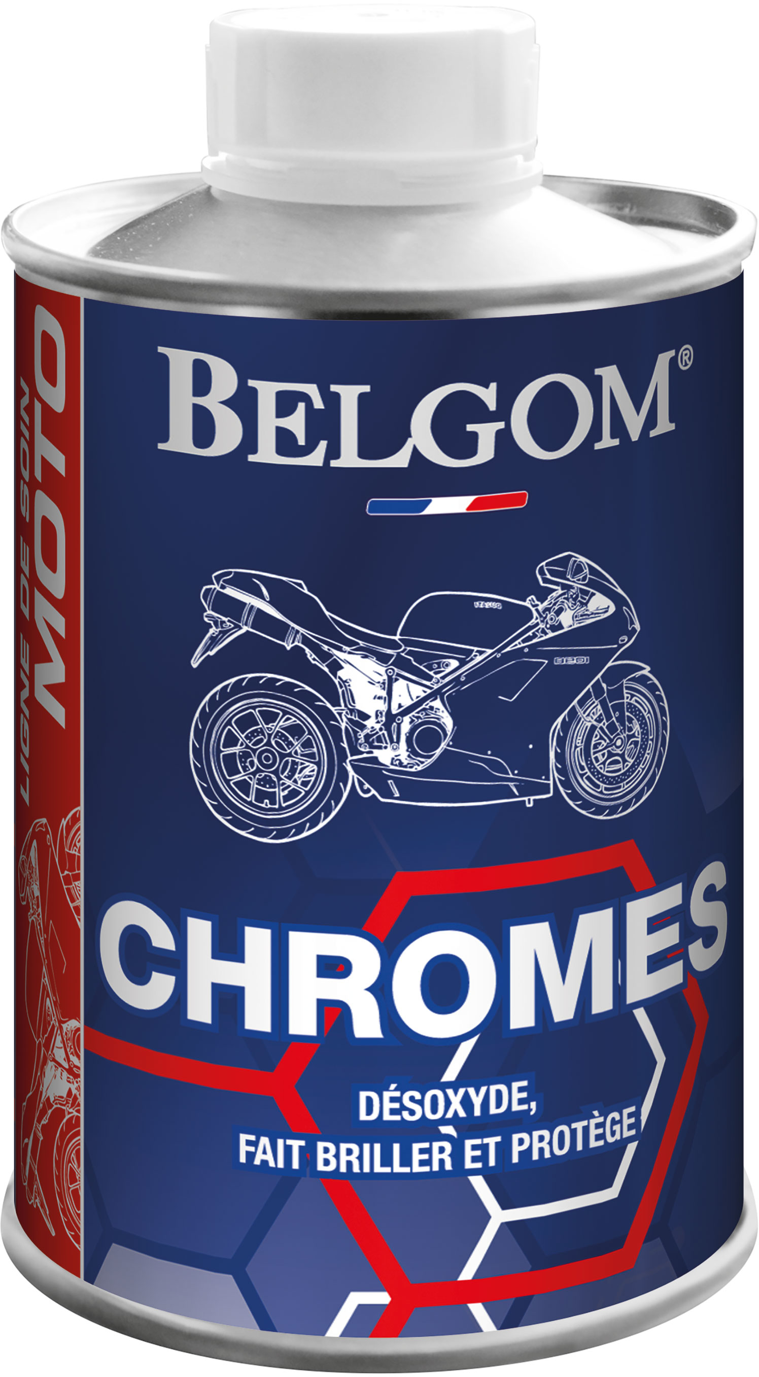 Wax and paint restoring BELGOM Chrome polish 250ml