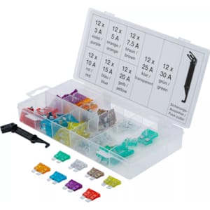 Zekeringen BGS TECHNIC Assortiment 97 stuks