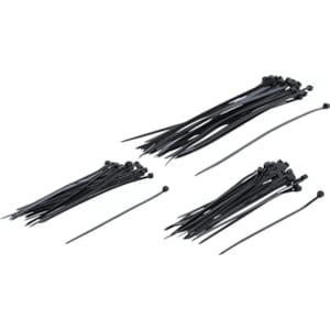 Bolts, nuts and small hardware BGS TECHNIC Cable Ties Assortment 75 pieces