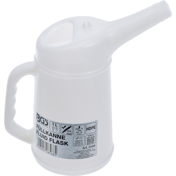 BGS TECHNIC Pichet de remplissage 1L