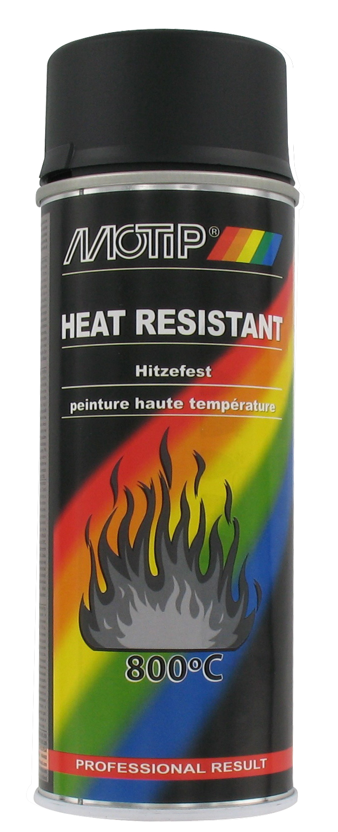 MOTIP Peinture haute-températures Noir mat - Peinture haute température  pour la moto