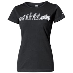 T-shirts and sweaters HELD "Bike-olution" Lady T-Shirt Black