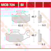 TRW Plaquettes de frein MCB724 Allround organique