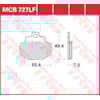 TRW Brake pads MCB727 Allround organic