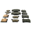 TRW Plaquettes de frein MCB701EC Organique