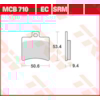 TRW Plaquettes de frein MCB710 Allround organique
