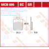 TRW Plaquettes de frein MCB695EC Organique