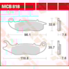 TRW Plaquettes de frein MCB818 Allround organique