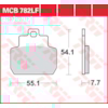 TRW Plaquettes de frein MCB782 Allround organique