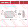 TRW Brake pads MCB806 Allround organic
