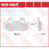 TRW Plaquettes de frein MCB746 Allround organique