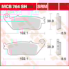 TRW Brake pads MCB764SRM Sinter maxi scooter