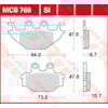 TRW Plaquettes de frein MCB760 Allround organique