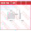 TRW Plaquettes de frein MCB706SV Sinter street