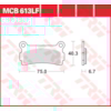 TRW Plaquettes de frein MCB613 Allround organique