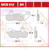 TRW Brake pads MCB612 Allround organic