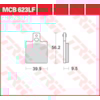 TRW Brake pads MCB623 Allround organic