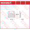 TRW Brake pads MCB620 Allround organic