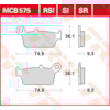 TRW Plaquettes de frein MCB575 Allround organique